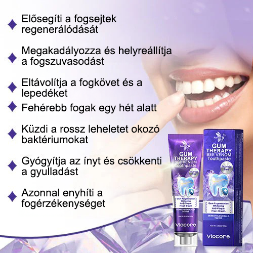 🌟Zubní pasta Rolimey® VioCore s včelím jedem