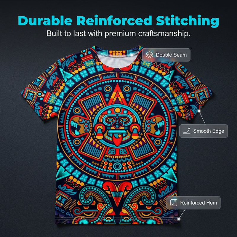 👕 Pánské tričko s výrazným kmenovým potiskem – pohodlí & streetwear styl 🐺