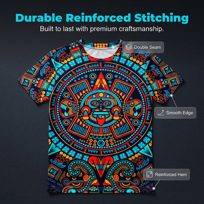 👕 Pánské tričko s výrazným kmenovým potiskem – pohodlí & streetwear styl 🐺