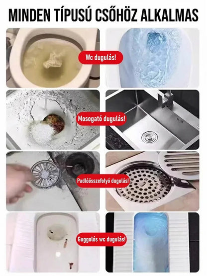 🚽✨ Nástroj na pročištění ucpaného WC – rychlá pomoc bez chemie