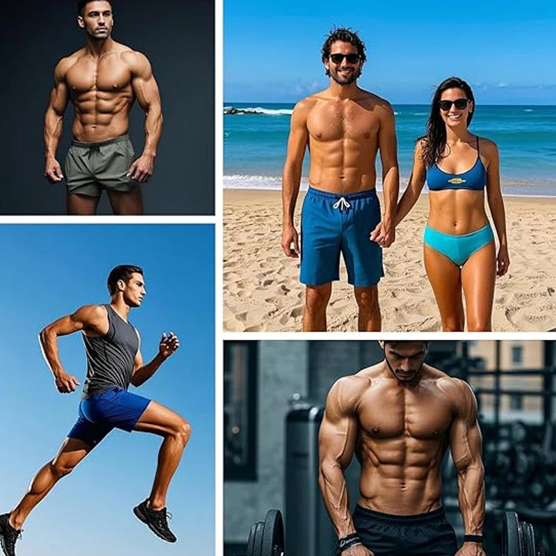 🟩Pánské rychleschnoucí sportovní kalhoty (s kapsami na zip)