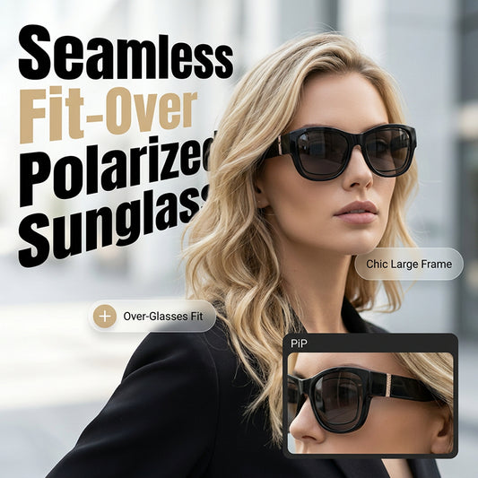 🕶️ Velké sluneční brýle přes dioptrické – styl a ochrana očí! ✨