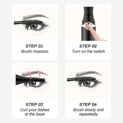 Elektrická kleštička na řasy pro okamžitý glamour ✨ Mrkni a oslň!