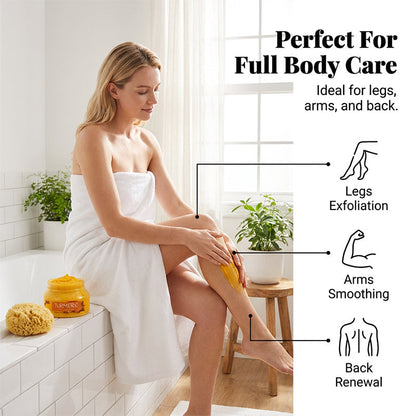 🌿 Exfoliační tělový peeling – rozjasnění a hladká pokožka! ✨
