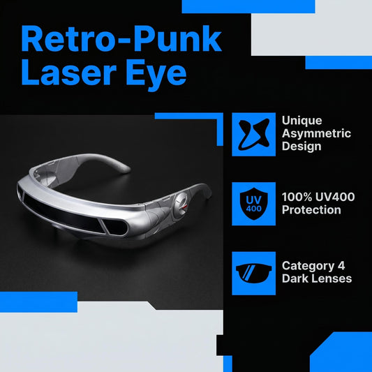 🔥 Retro-punkové Laser Eye sluneční brýle 😎