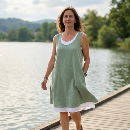 🌸 Volné letní dvoudílné šaty – pohodlí a styl pro léto! ☀️