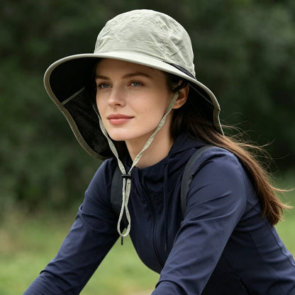 ☀️✨ Unisex skládací bucket hat s UPF 50+ – lehký, prodyšný a skladný