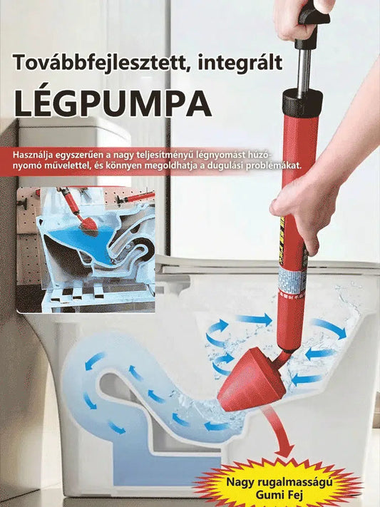 🚽✨ Nástroj na pročištění ucpaného WC – rychlá pomoc bez chemie