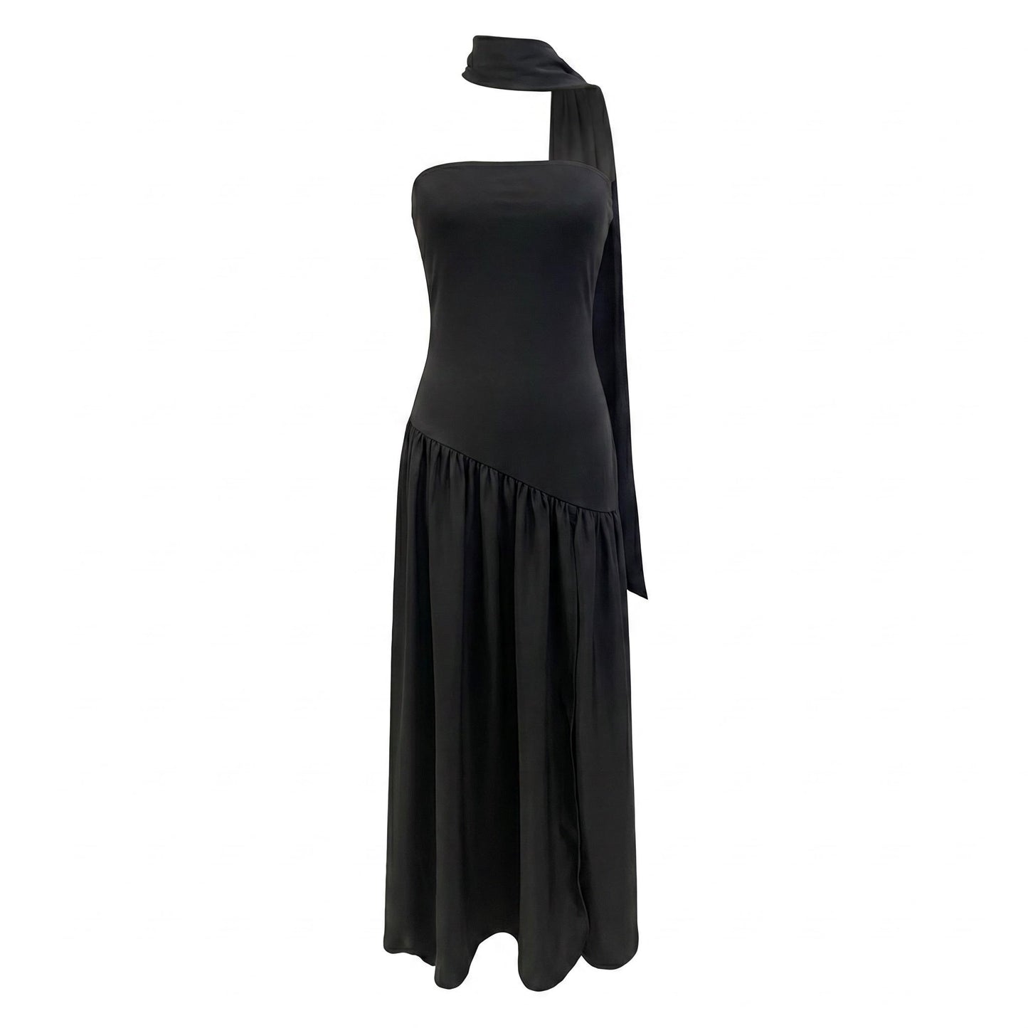 👗 Elegantní dlouhé šaty s rozparkem – dokonalý look pro zvláštní příležitosti! ✨