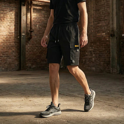 🔥Nejoblíbenější šortky roku 2026🔥Pánské cargo šortky v ležérním stylu se stahovací šňůrkou v pase