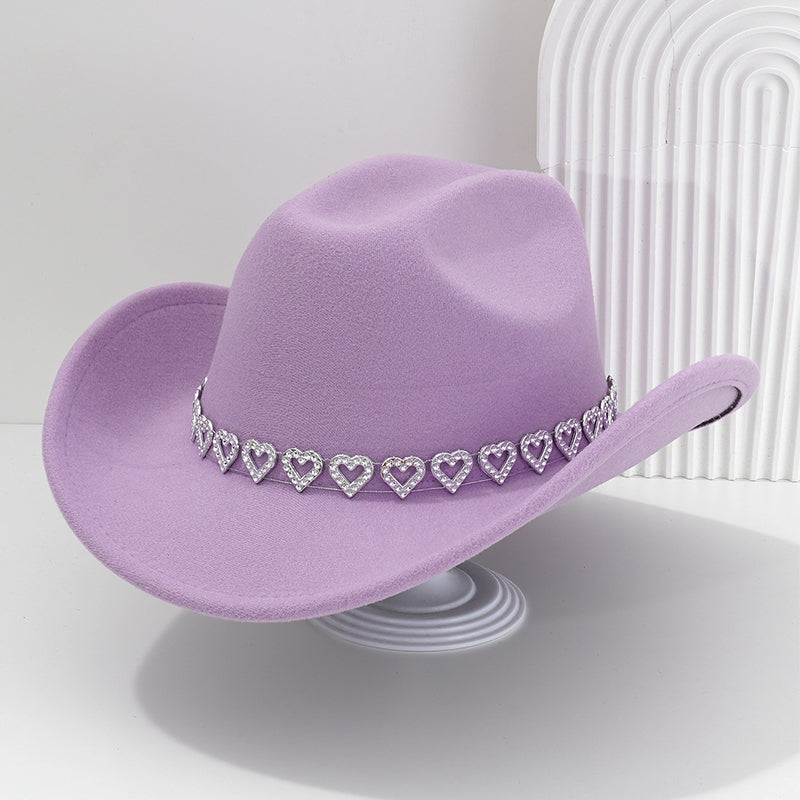 🤠 Kovbojský klobouk se srdíčky – western chic styl!