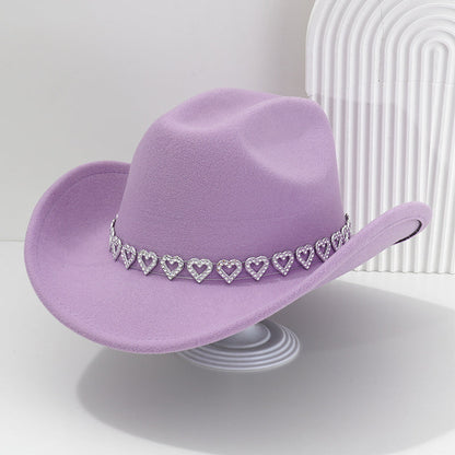 🤠 Kovbojský klobouk se srdíčky – western chic styl!