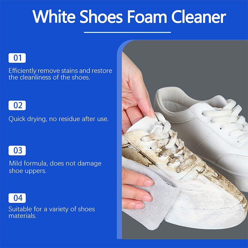 👟✨ Čistič tenisek bez vody – hloubkové čištění pěnou za pár minut