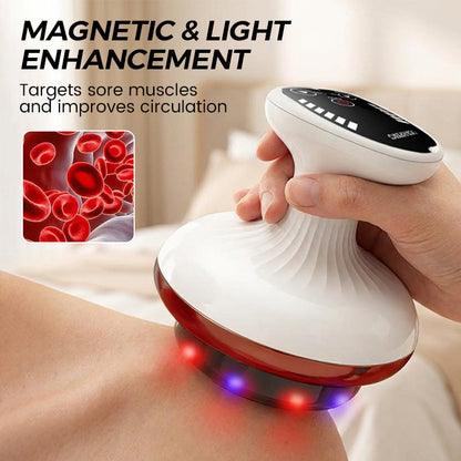 💆‍♀️3 v 1 ruční masážní přístroj pro gua sha a baňkování