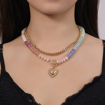 🌈 Boho náhrdelník s duhovými korálky, který rozzáří každý outfit! ✨