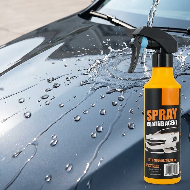 🌟 Nano-hydrofobní sprej na auto – odpuzuje vodu a nečistoty! 🚗