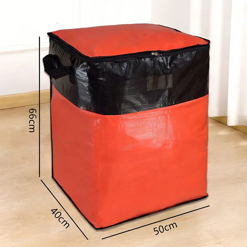 🧰Collapsible Storage & Moving Bag – Heavy‑duty PE, water‑resistant.