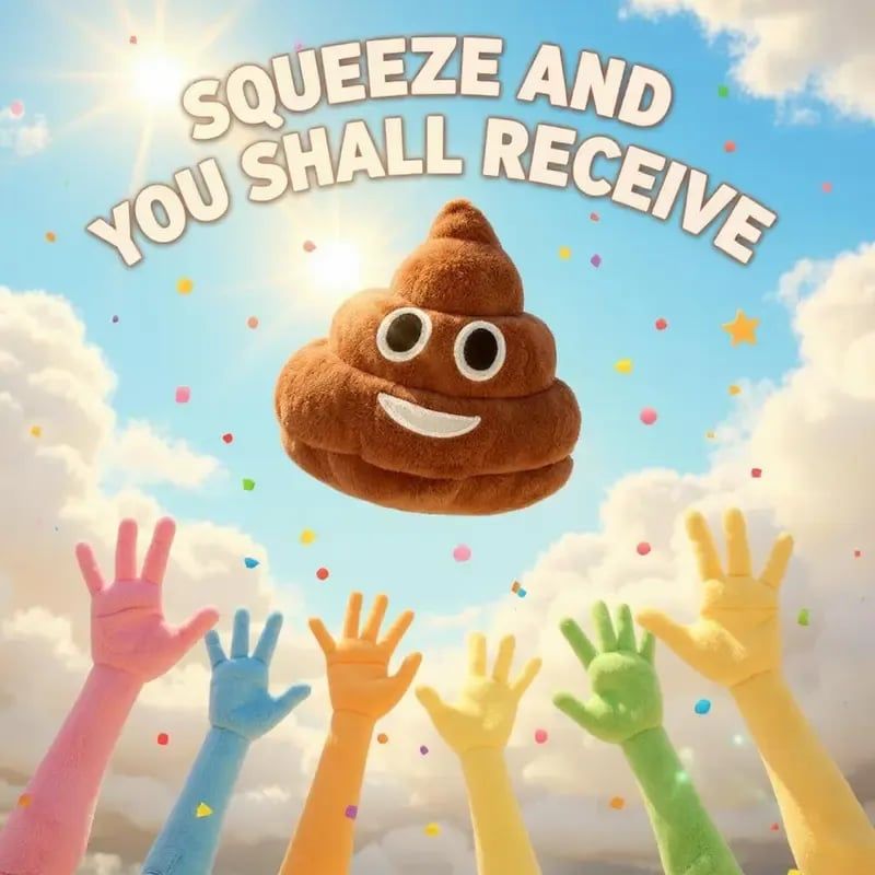 💩 Plyšová hračka hovínko, které prdí – nejvtipnější dárek roku! 😂