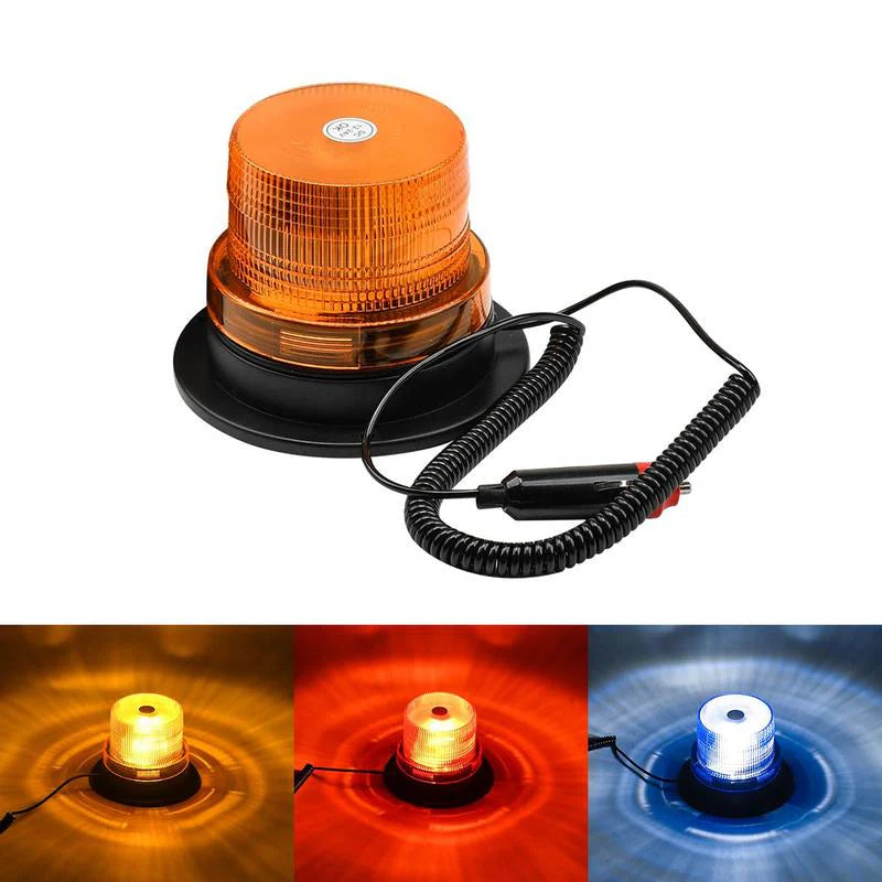 🚗🚨 Magnetické LED výstražné blikající světlo ✨