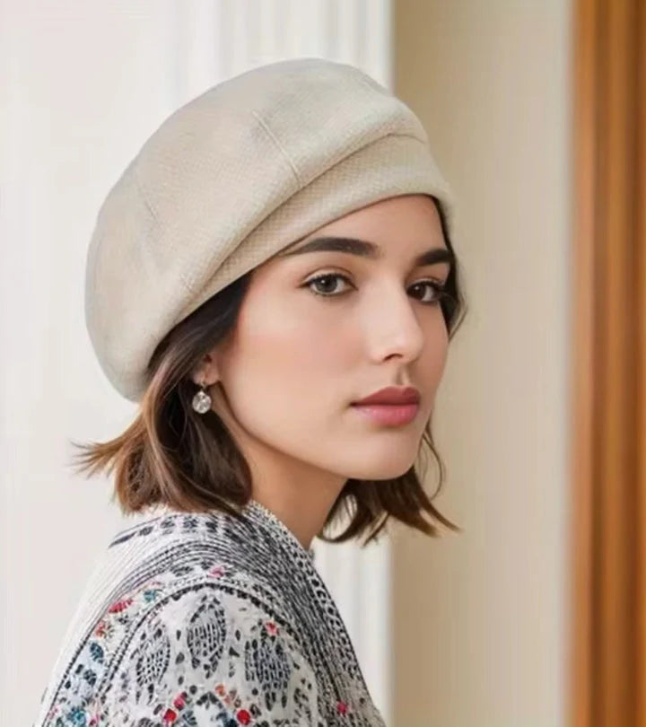 ✨ Ležérní baret – sofistikovaný design, snadná údržba!
