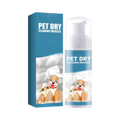 🐾✨ Bezvodá čisticí pěna pro psy a kočky – čistota bez vody a stresu!