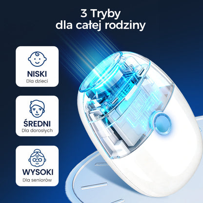 🦶Univerzální automatická bruska na nehty – vhodná pro seniory a děti