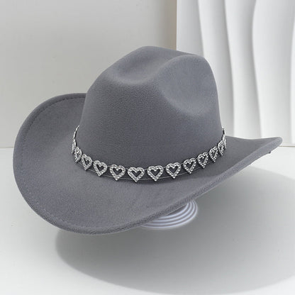 🤠 Kovbojský klobouk se srdíčky – western chic styl!