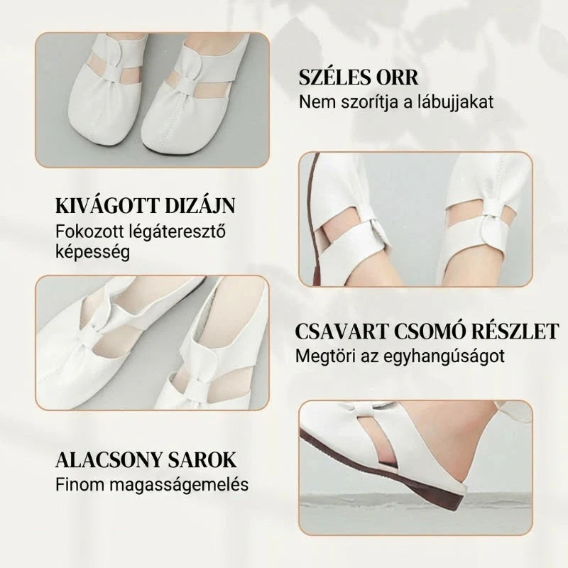 👡 Dámské pantofle s mašlí – měkká podrážka | Módní design, lehké a pružné – ideální na procházky a výlety po městě 🛍️