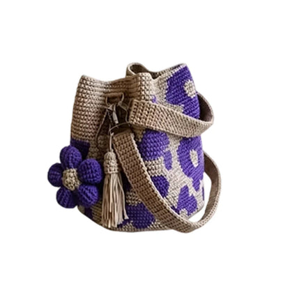 🌼 Háčkovaná bucket taška – boho styl pro léto!