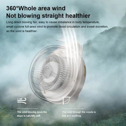Náhrdelní větrník s klipem na opasek „Small Whirlwind“🌬️❄️