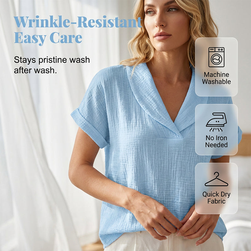 👕 Lehké letní pletené tričko volného střihu – styl a pohodlí v jednom! ✨