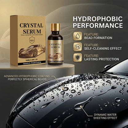 🚗Kupte jeden, druhý dostanete zdarma! ✨ Sada na keramický povlak pro auto – Hluboký lesk, dlouhodobá ochrana 💧