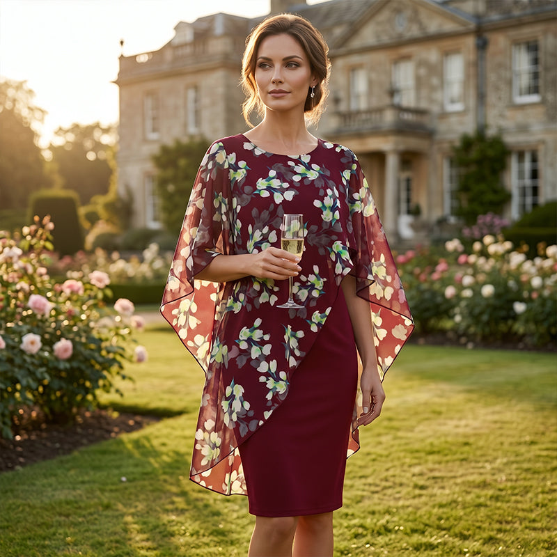 👗 NYNÍ SLEVA 50 %!🌸 Elegantní květinová dvoudílná sada – halenka a šaty – šik boho letní outfit ✨