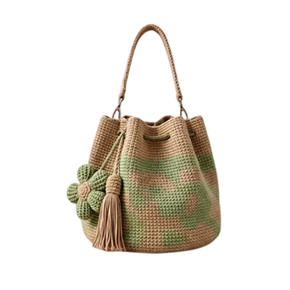 🌼 Háčkovaná bucket taška – boho styl pro léto!
