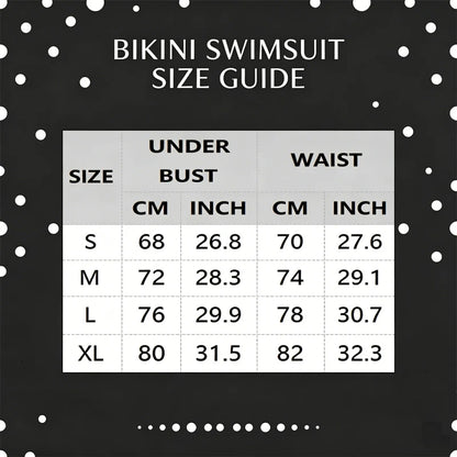 👙 Bikiny s puntíky a pásky kolem krku