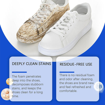 👟✨ Čistič tenisek bez vody – hloubkové čištění pěnou za pár minut