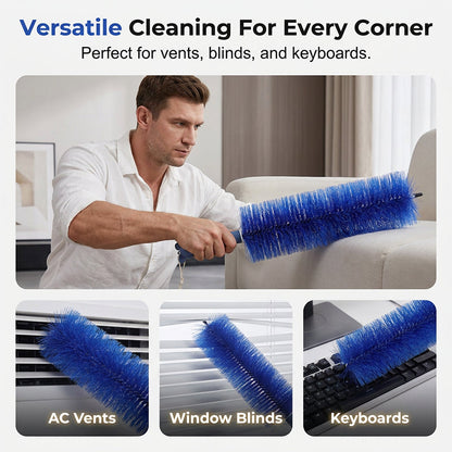360° Flexible Cleaning Brush – Bendable, Dense Bristles, All-Around Reach