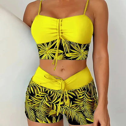 🏖️2026 Nový design👙✨Dvoudílné dámské plavky s potiskem