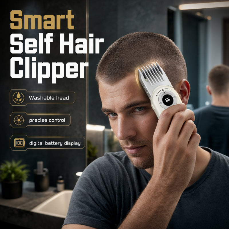 ✂️ Bezdrátová zastřihovačka vlasů pro muže – pohodlné holení doma! ✨