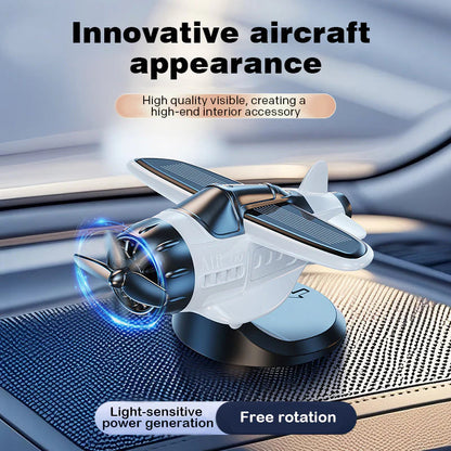 🛩️✨Autodekorace ve tvaru letadla napájené sluneční energií