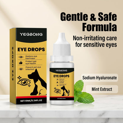 YEGBONG – kapky pro péči o slzné skvrny a výtok u domácích mazlíčků