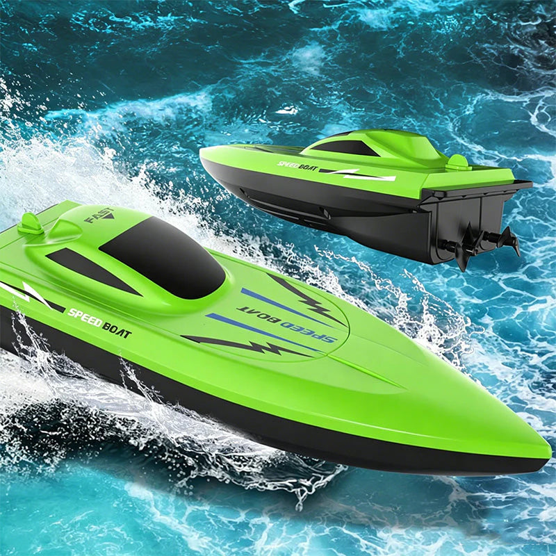 ✨ Rychlý člun se dvěma motory a dálkovým ovládáním,🚤 skvělý dárek pro děti