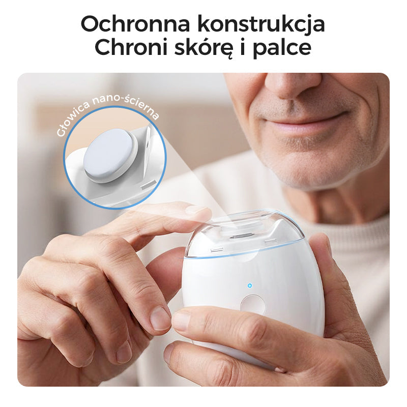 🦶Univerzální automatická bruska na nehty – vhodná pro seniory a děti