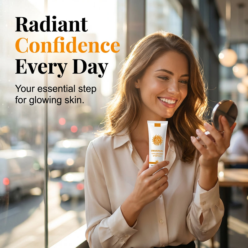 Barevný podklad pod make-up s ochranným faktorem SPF 50+