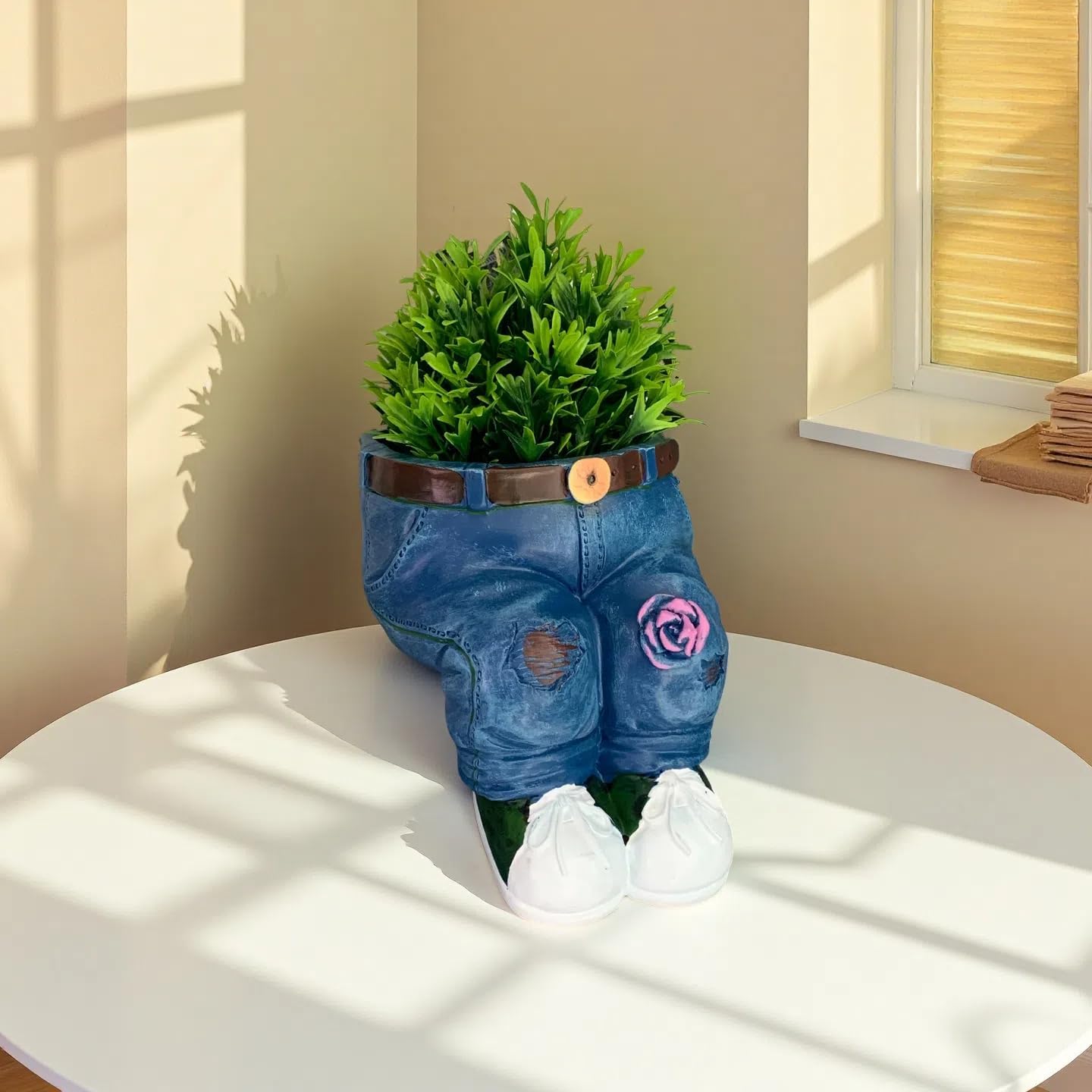 🌷Kreativní 3D květináč ve tvaru džín