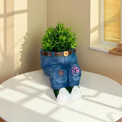 🌷Kreativní 3D květináč ve tvaru džín