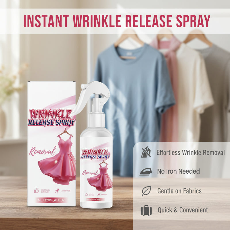 👕✨ Sprej proti vráskám a statické elektřině – upravený vzhled ihned
