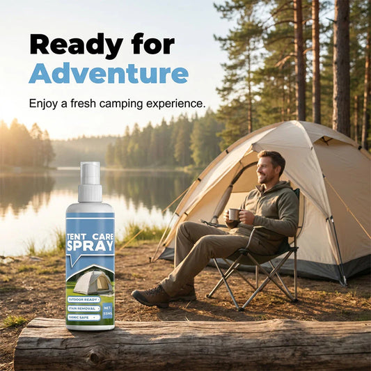 ⛺ Vyčistěte a chraňte svůj stan – Hloubkový čisticí sprej na outdoorové vybavení – platba na dobírku ✨