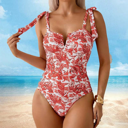 👙 Dámské jednodílné plavky s potiskem – Trendy, tvarující & pohodlné 🌺🌊