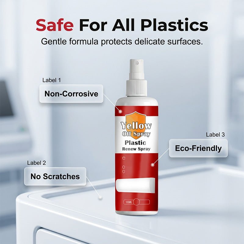 🧼✨ Plastic Renew sprej proti zažloutnutí – bílý lesk jako z výroby